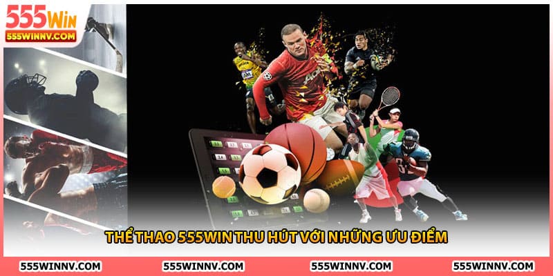 Thể thao 555Win thu hút với những ưu điểm